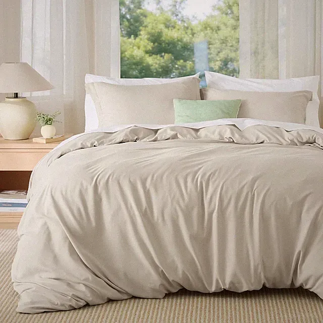 Bedsure Duvet Cover Queen Size - Soft Double Brushed Bedding Set for Kids & Adul