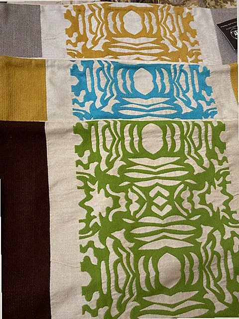 Elaine Smith Inconceivable Outdoor 3 Geometric Decorative Pillowcases New