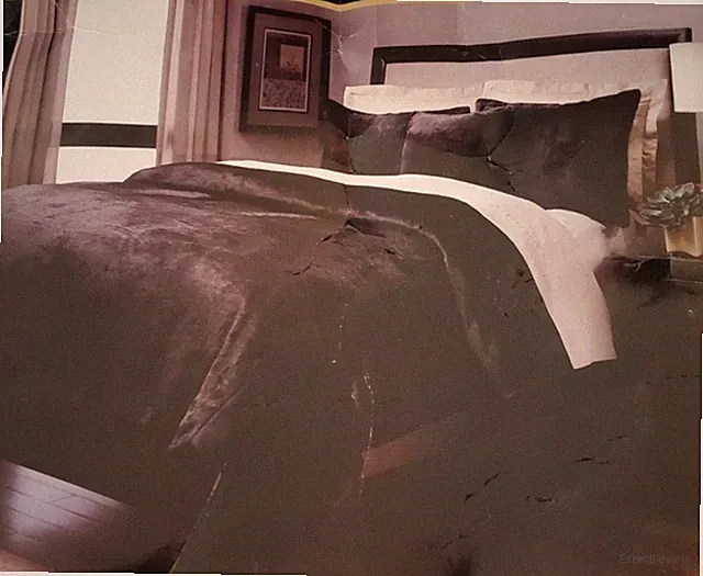 LUX ULTRA SOFT PLUSH BLACK FAUX FUR Duvet Quilt Cover Shams Set FULL/QUEEN EUC!